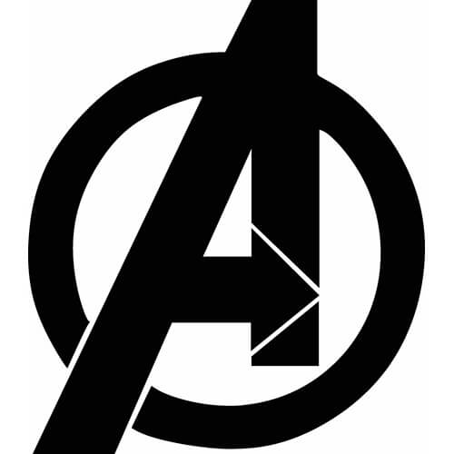 Avengers Decal Sticker - AVENGERS-LOGO-DECAL
