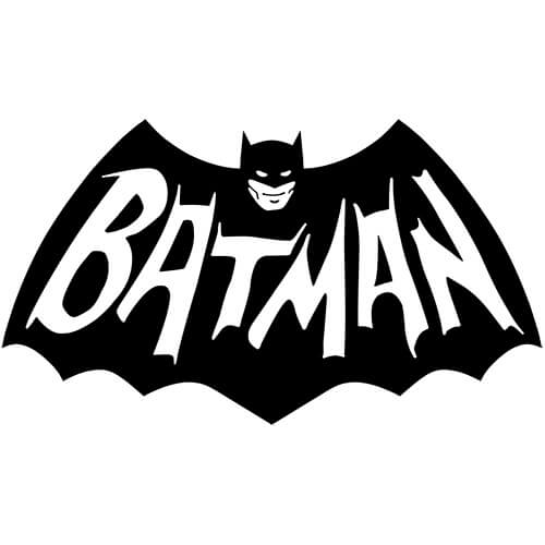 Batman TV Series Decal Sticker - BATMAN-TV-SERIES