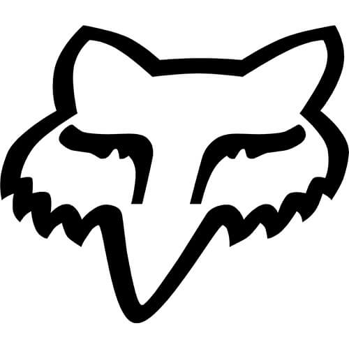 Fox Logo Decal Sticker - FOX-LOGO-B | Thriftysigns