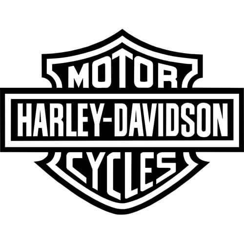 Harley-Davidson Logo Decal Sticker - HARLEY-DAVIDSON - Thriftysigns