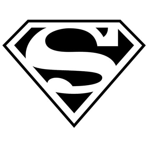 Superman Decal Sticker - SUPERMAN-LOGO-DECAL