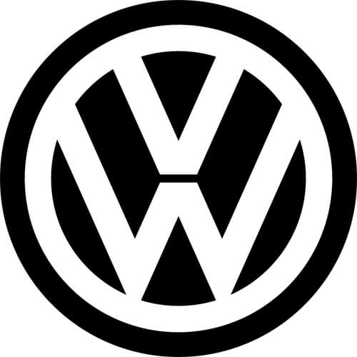 Volkswagen Decal Sticker - VOLKSWAGEN-LOGO-DECAL