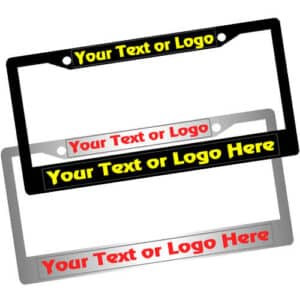 Is My License Plate Frame Legal? License Plate Frame Laws - Thriftysigns