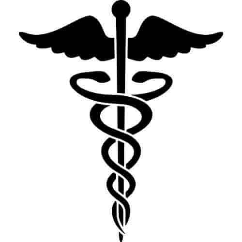 Medical Symbol Decal Sticker - MEDICAL-SYMBOL-DECAL - Thriftysigns