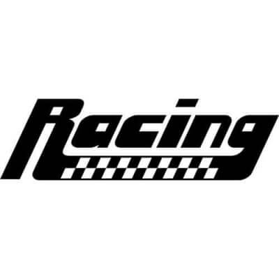 Racing Decal Sticker - RACING-A-DECAL - Thriftysigns