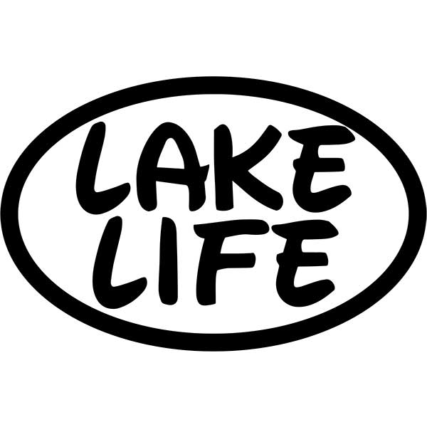Lake Life Decal Sticker - LAKE-LIFE-DECAL