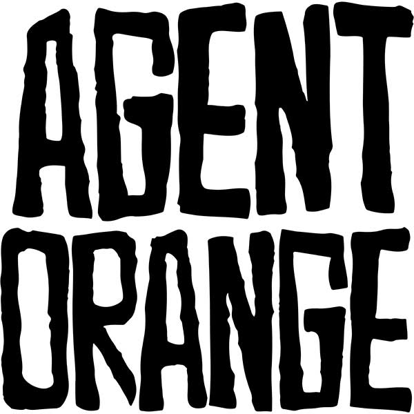 Agent Orange Band Logo Decal Sticker - AGENT-ORANGE-BAND-LOGO-DECAL