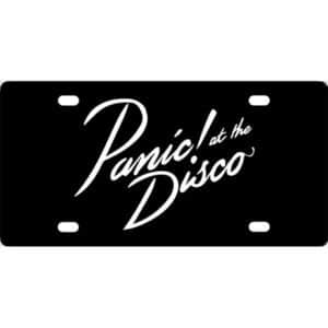 Panic At The Disco License Plate