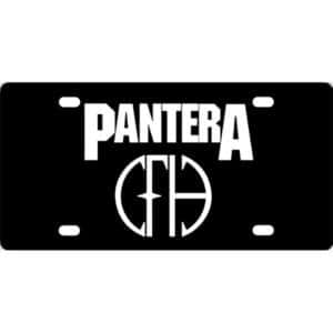 Pantera Cowboys From Hell License Plate