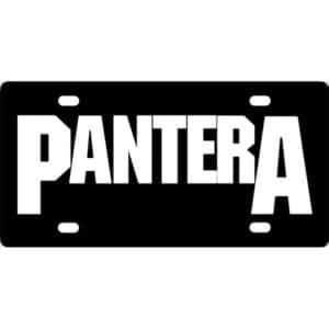 Pantera License Plate