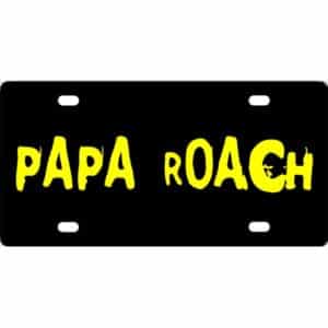 Papa Roach Logo License Plate