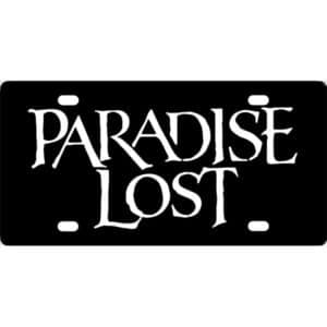 Paradise Lost License Plate