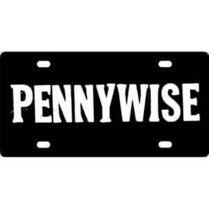 Pennywise Band Logo License Plate