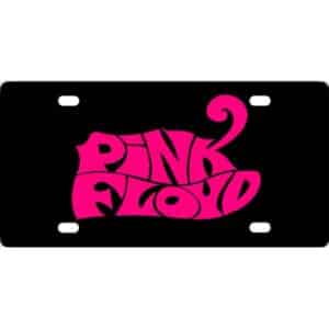 Pink Floyd Band Logo-1 License Plate