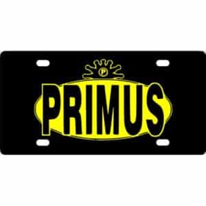 Primus Band License Plate