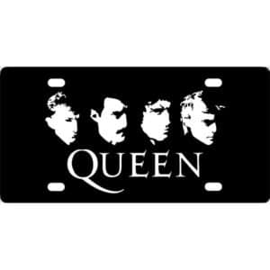 Queen Band License Plate