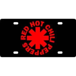 Red Hot Chili Peppers-B License Plate