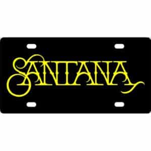Santana Logo License Plate