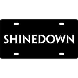 Shinedown Logo License Plate