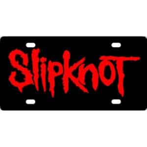 Slipknot License Plate