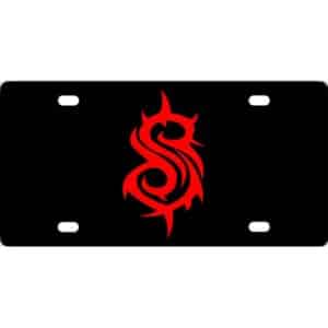Slipknot Symbol License Plate