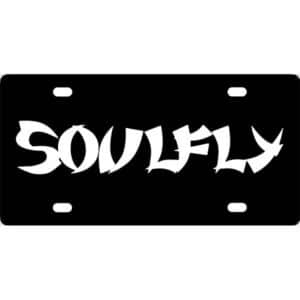 Soulfly Band Logo License Plate