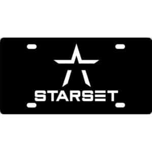 Starset Logo License Plate