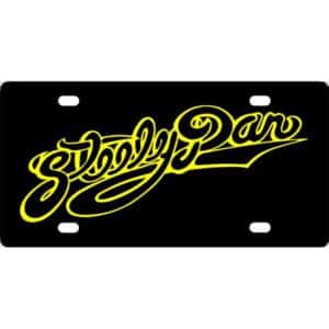 Steely Dan Logo License Plate