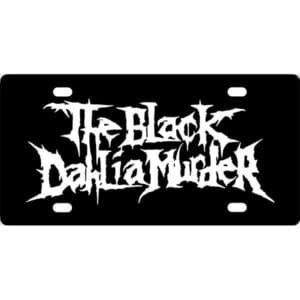 The Black Dahlia Murder Band License Plate