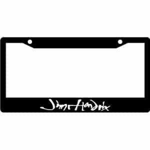 Hendrix-License-Plate-Frame