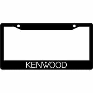 Kenwood-Audio-License-Plate-Frame