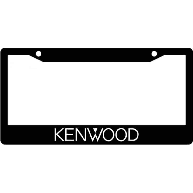 Kenwood-Audio-License-Plate-Frame