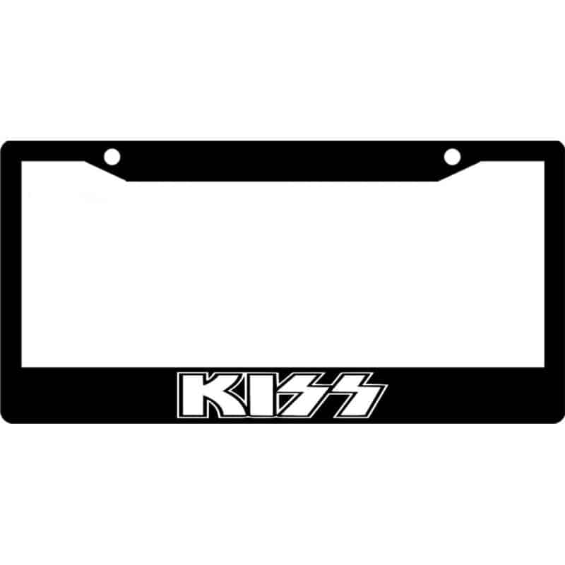 Kiss-Band-Logo-License-Plate-Frame