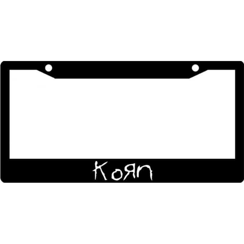 Korn-Band-Logo-License-Plate-Frame