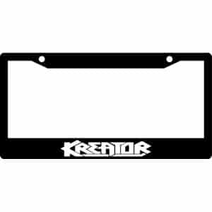 Kreator-Band-Logo-License-Plate-Frame