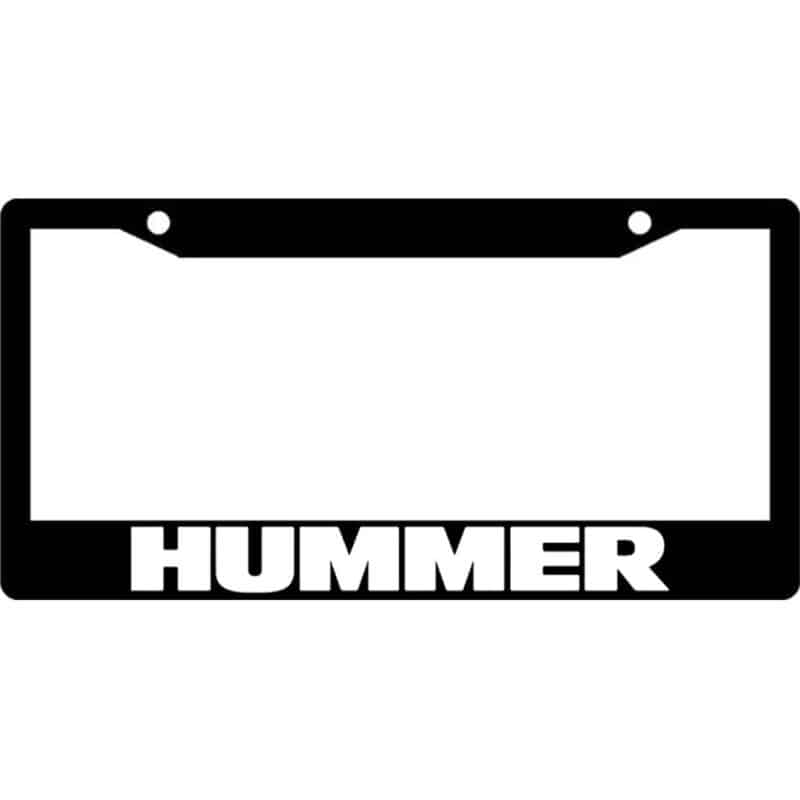 Hummer-Logo-License-Plate-Frame