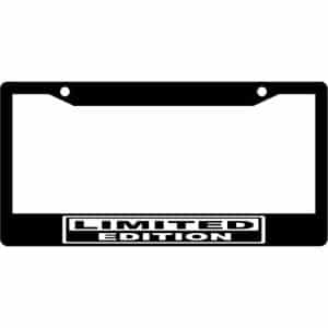 Limited-Edition-License-Plate-Frame