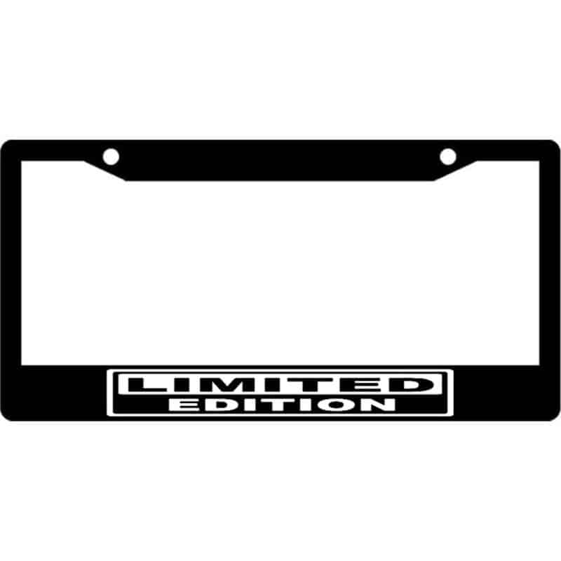 Limited-Edition-License-Plate-Frame