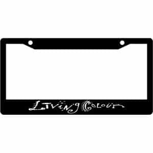 Living-Colour-Band-License-Plate-Frame