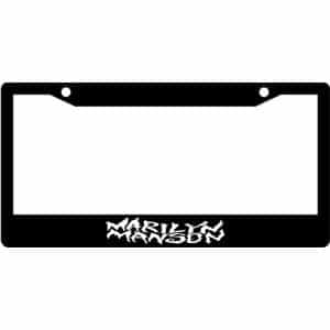 Marilyn-Manson-License-Plate-Frame