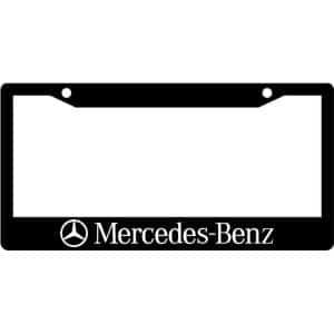 Mercedes-Benz-Logo-License-Plate-Frame