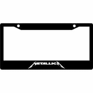 Metallica-Band-Logo-License-Plate-Frame