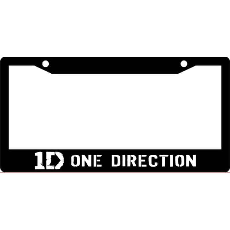 One-Direction-Band-Logo-License-Plate-Frame