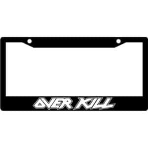 Overkill-Band-Logo-License-Plate-Frame