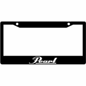 Pearl-Drums-Logo-License-Plate-Frame