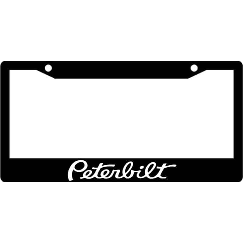 Peterbilt-Logo-License-Plate-Frame