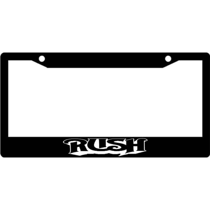 Rush-Band-Logo-License-Plate-Frame