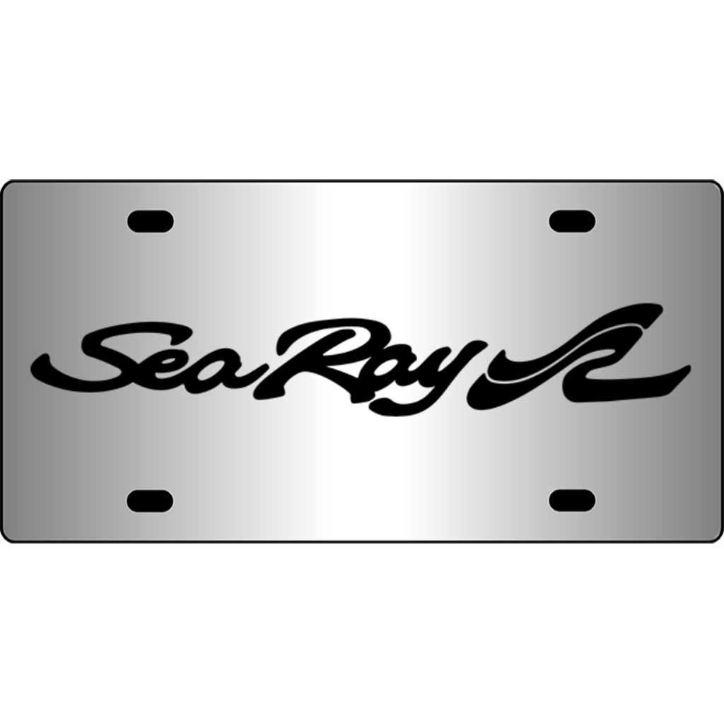 Sea Ray Logo Mirror License Plate