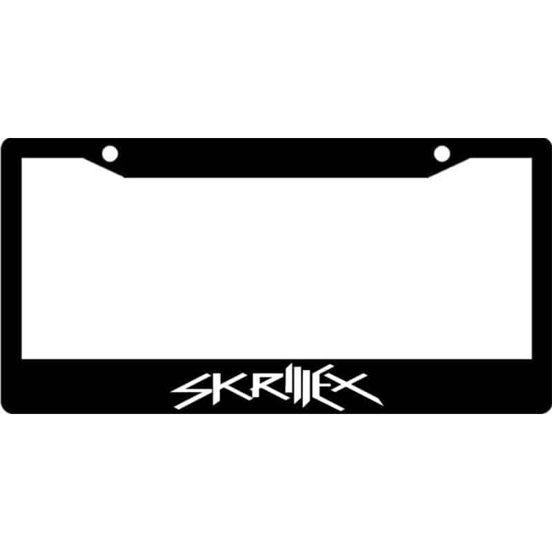 Skrillex-Band-Logo-License-Plate-Frame