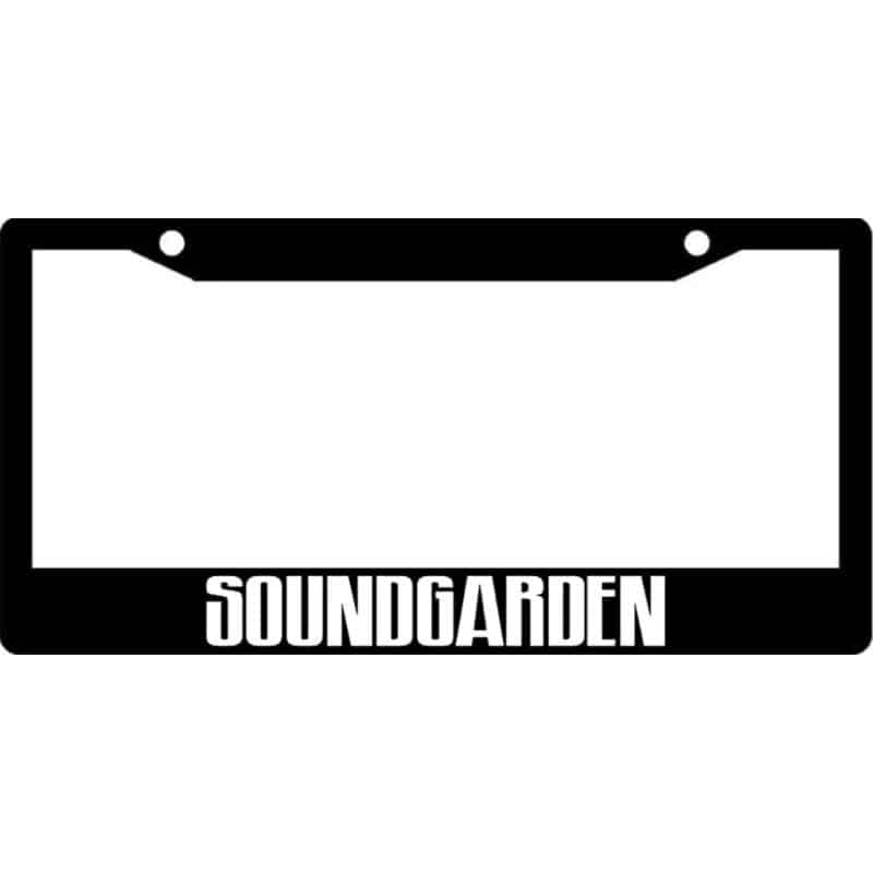 Soundgarden-Band-Logo-License-Plate-Frame